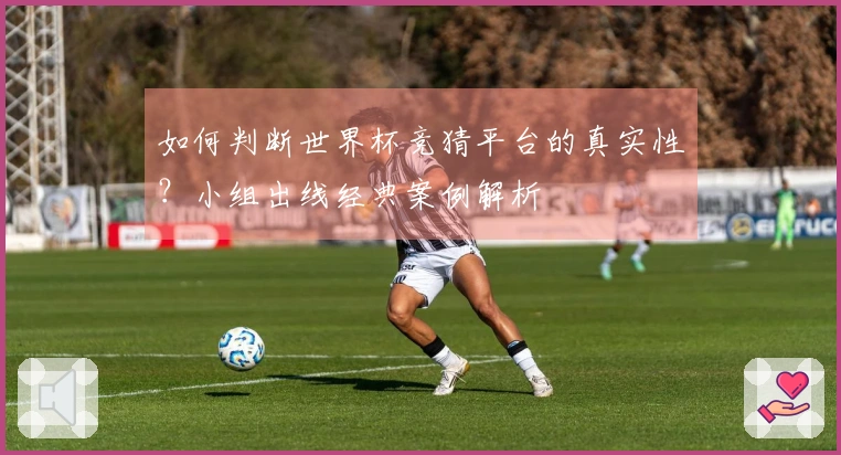 如何判断世界杯竞猜平台的真实性？小组出线经典案例解析